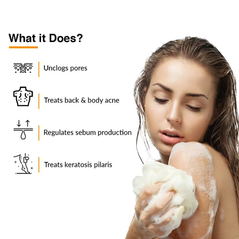 Fixderma Skincare Salyzap Body Wash For Body Acne | Salicylic Acid Body Wash